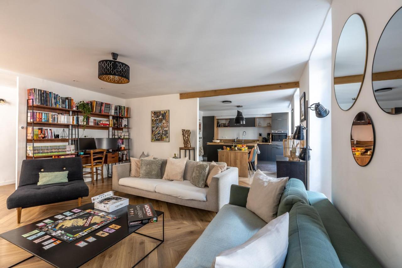 90M2 Renove - Terrasse En Plein Coeur De Marseille Apartment Bagian luar foto