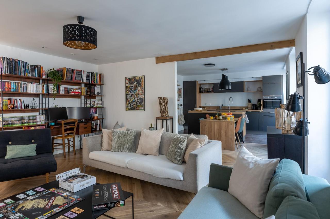 90M2 Renove - Terrasse En Plein Coeur De Marseille Apartment Bagian luar foto