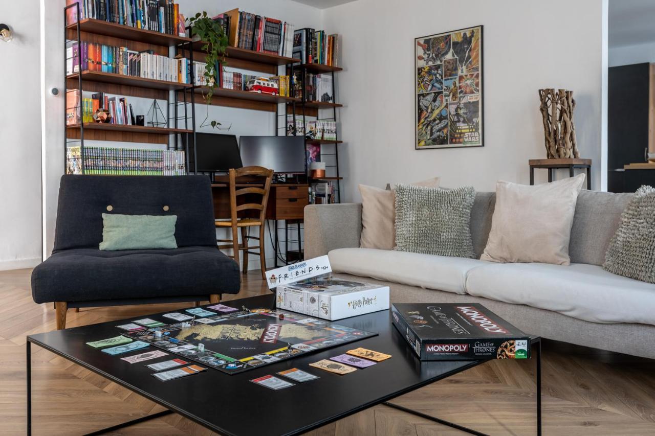 90M2 Renove - Terrasse En Plein Coeur De Marseille Apartment Bagian luar foto